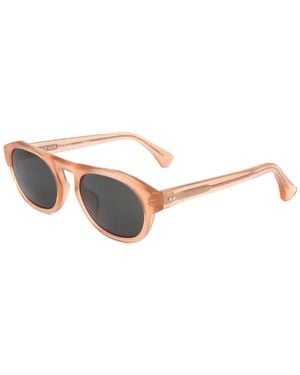 Linda Farrow Dries Van Noten By Linda Farrow Dvn38 50Mm Sunglasses - White