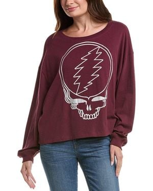 Chaser Brand Grateful Dead Stealie T-Shirt - Red