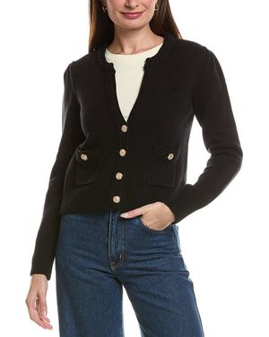 tyler boe Mallory Button Cardigan - Black