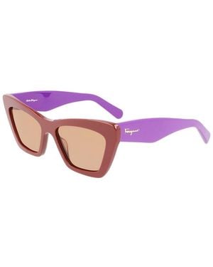 Ferragamo Sf929s 55mm Sunglasses - Purple
