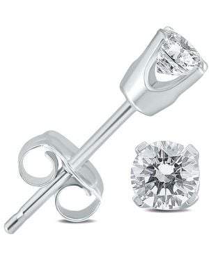 True Diamond 14k 0.30 Ct. Tw. Diamond Studs - White