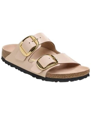 Birkenstock Arizona Big Buckle Leather Sandal - White