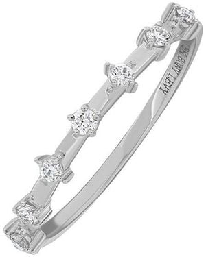 Bony Levy Aviva 18K 0.13 Ct. Tw. Diamond Stackable Ring - White
