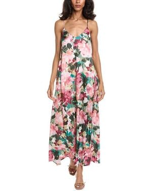Tahari Maxi Dress - Red
