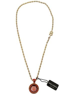 Dolce & Gabbana Initial Necklace - Metallic