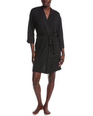 NATORI EDIT Skye Rib Ease Wrap - Black
