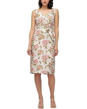 JS Collections Veda Cocktail Dress - White