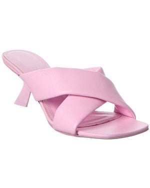 Ferragamo Aludra Leather Sandal - Pink