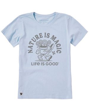 Life Is Good. Crusher Lite T-Shirt - Blue