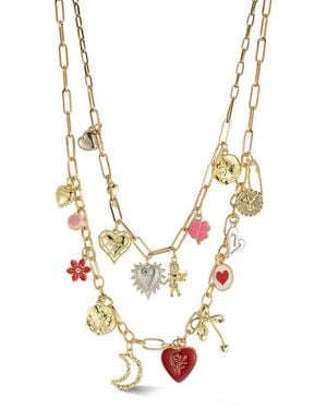 Sphera Milano Plated Necklace - Metallic