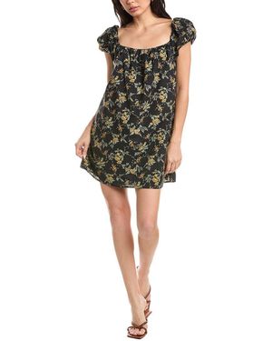 JLuxe Short Sleeve Mini Dress - Green