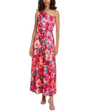 Tahari Midi Dress - Red