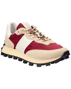 Tod's Canvas & Leather Sneaker - Pink