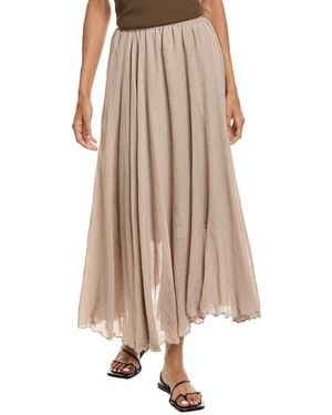 Max Studio Maxi Skirt - Natural
