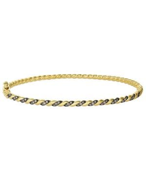 Le Vian 14K 0.30 Ct. Tw. Diamond Bangle Bracelet - Metallic
