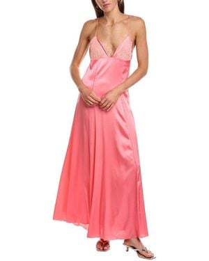forte_forte Solid Maxi Dress - Pink