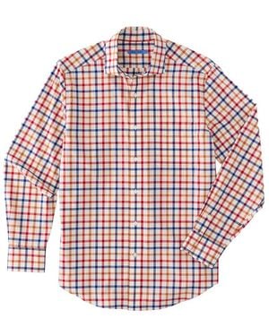 J.McLaughlin J. Mclaughlin Club Woven Shirt - Red
