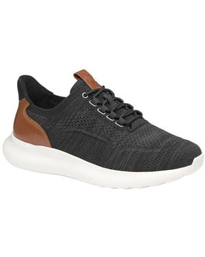 Johnston & Murphy Amherst 2.0 Knit Plain Toe Sneaker - Black