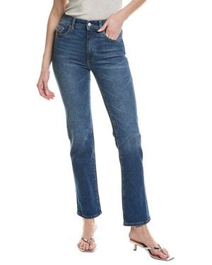 DL1961 Patti High-Rise Opal Beach Cuffed Jean - Blue