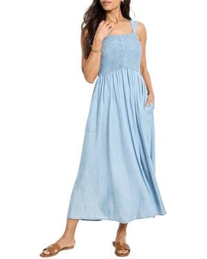 NIC+ZOE Petite Denim Sarah Dress - Blue