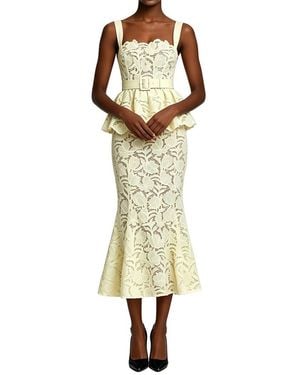 Linda Charm Sleeveless Midi Dress - Metallic