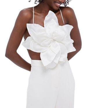 ANDRES OTALORA Off Amor Eterno Blouse - White