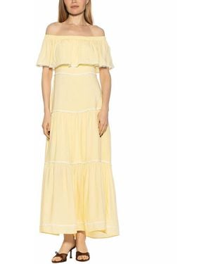 Alexia Admor Esme A-Line Dress - Yellow