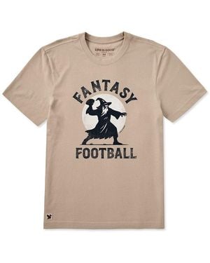 Life Is Good. Crusher T-Shirt - Natural