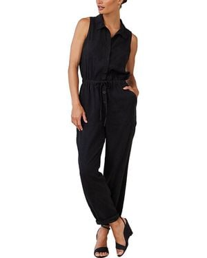 Bella Dahl Pocket Jumpsuit - Black