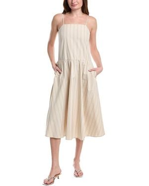 Max Mara Ettore Midi Dress - Natural