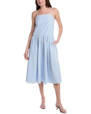 Max Mara Ettore Midi Dress - Blue