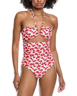 Amanda Uprichard Seneca One-Piece - Red