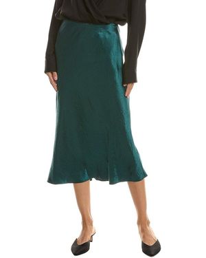 Vince Shaped Hem Slip Skirt - Green