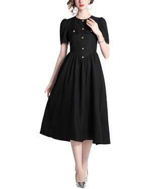 DZA Midi Dress - Black