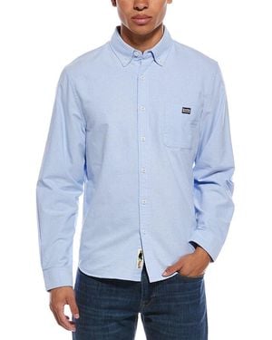 Rowing Blazers Classic Solid Oxford Shirt - Blue