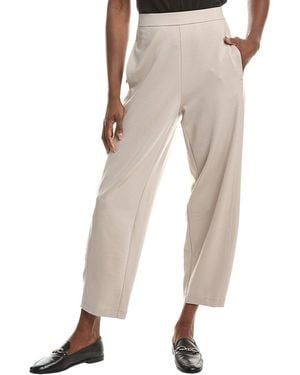 Eileen Fisher Lantern Ankle Pant - Natural