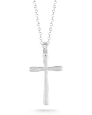 Reiss 14K 0.01 Ct. Tw. Diamond Necklace - White