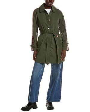 HUNTER Medium Trench Coat - Green