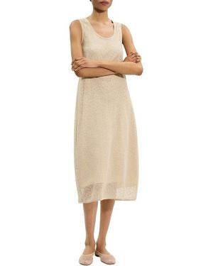Theory Floral Lace Dress - Natural