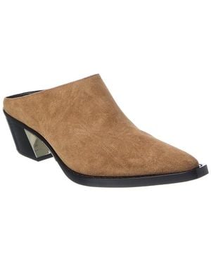 3.1 Phillip Lim Downtown Suede Mule - Brown