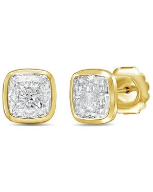Diana M. Jewels Diana M. 14K 9.00 Ct. Tw. Lab-Grown Diamond Stud Earrings - White