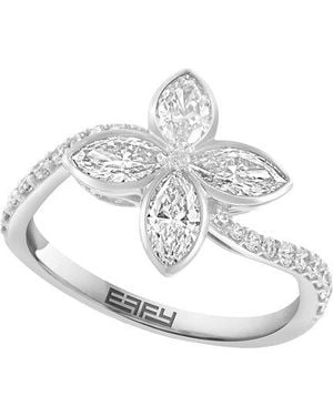 Effy Fine Jewelry 14K 1.20 Ct. Tw. Lab-Grown Diamond Ring - White