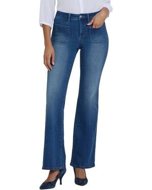 NYDJ Ava Cool Marine Flare Jean - Blue