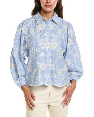 INSIGHT NEW YORK Novelty Top - Blue