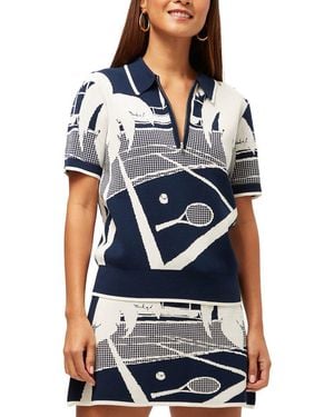 Trina Turk La Jolla 2 Polo Shirt - Blue
