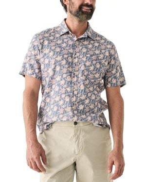 Faherty Breeze Shirt - Grey