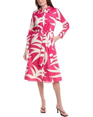 FLORA BEA NYC Medora Midi Dress - Pink