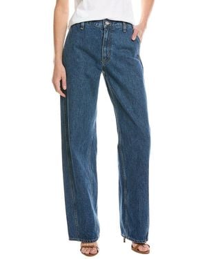 SLVRLAKE Denim Cassie Chino Forbidden Love Wide Leg Jean - Blue