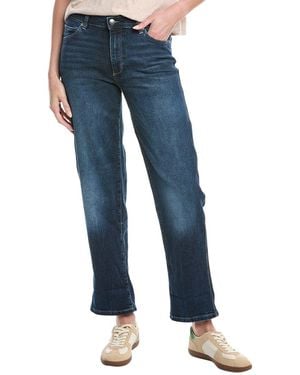 DL1961 Thea Bluffview Cuffed Relaxed Jean - Blue