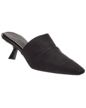 Ferragamo Algedi 55 Canvas Mule - Black